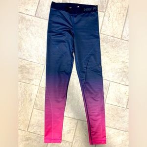 Nike Pro Ombré Leggings size sm